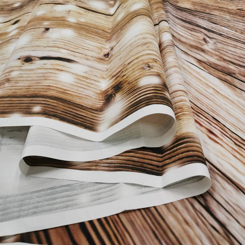 SJOLOON 10x10FT Rustic Wood Vinyl Photography Backdrop Nostalgia Wood Floor Photo Backdrop Baby Newborn Photo Studio Props JLT10359 - Image 3